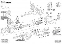 Bosch 0 601 121 164 GBM 23-2 Drill Spare Parts